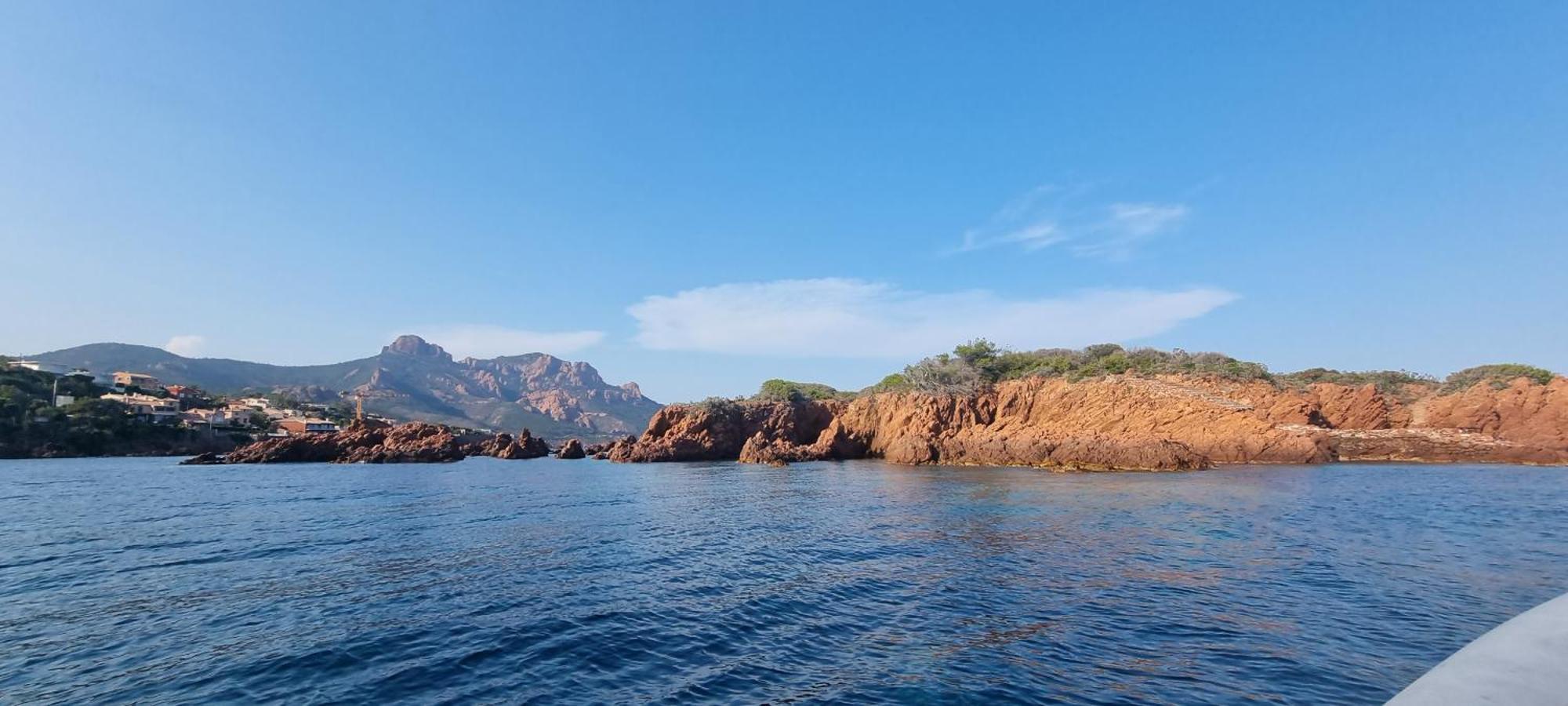 Agay Cap Esterel Le Hameau F2 Clim Plein Sud Dernier Etage Magnifique Vue Mer Saint-Raphaël Kültér fotó