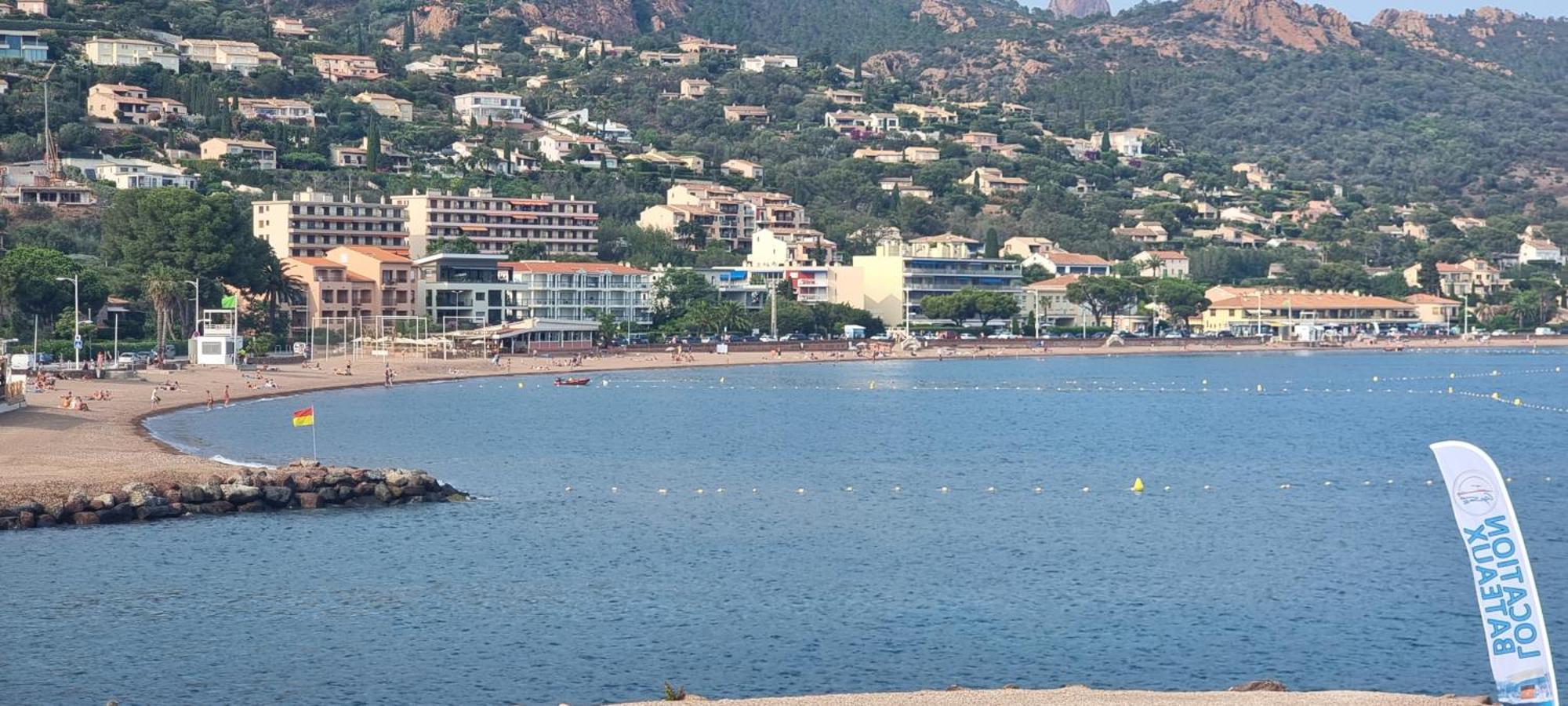 Agay Cap Esterel Le Hameau F2 Clim Plein Sud Dernier Etage Magnifique Vue Mer Saint-Raphaël Kültér fotó