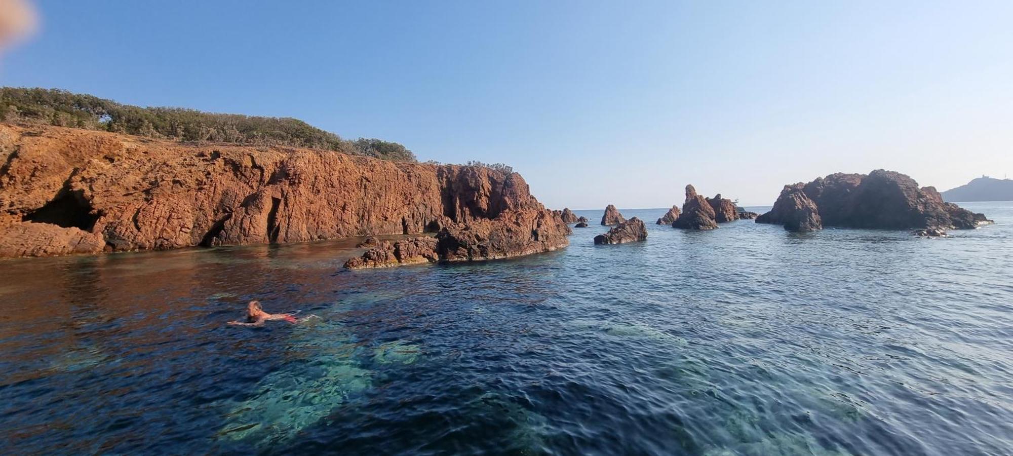 Agay Cap Esterel Le Hameau F2 Clim Plein Sud Dernier Etage Magnifique Vue Mer Saint-Raphaël Kültér fotó