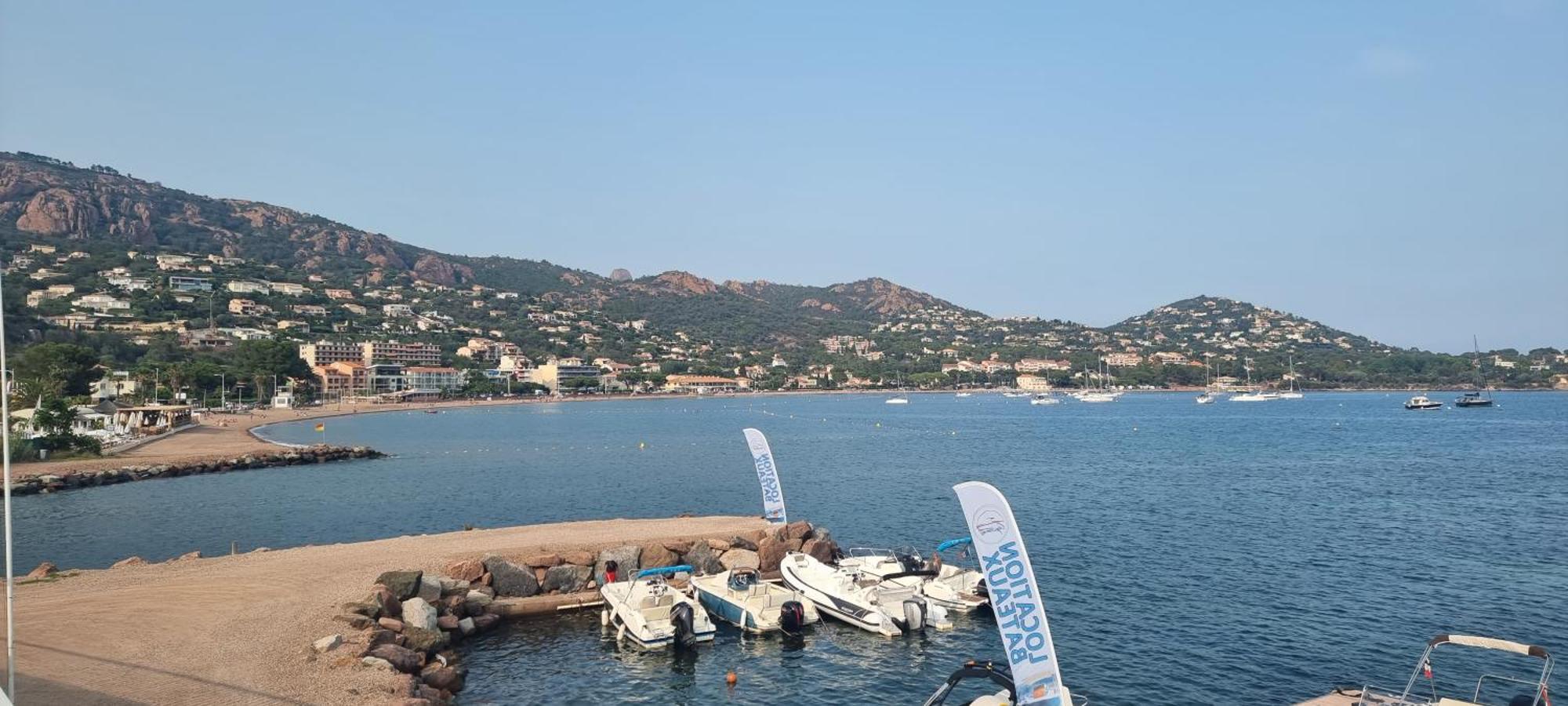 Agay Cap Esterel Le Hameau F2 Clim Plein Sud Dernier Etage Magnifique Vue Mer Saint-Raphaël Kültér fotó