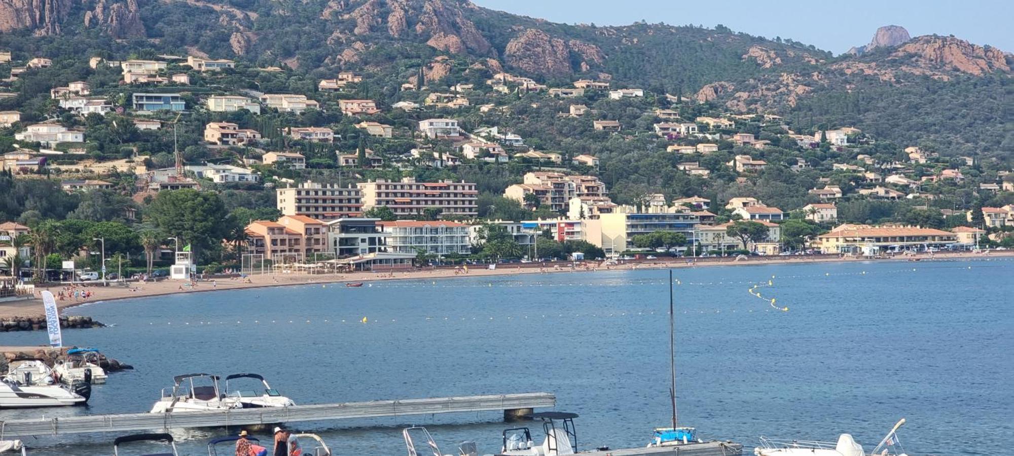 Agay Cap Esterel Le Hameau F2 Clim Plein Sud Dernier Etage Magnifique Vue Mer Saint-Raphaël Kültér fotó