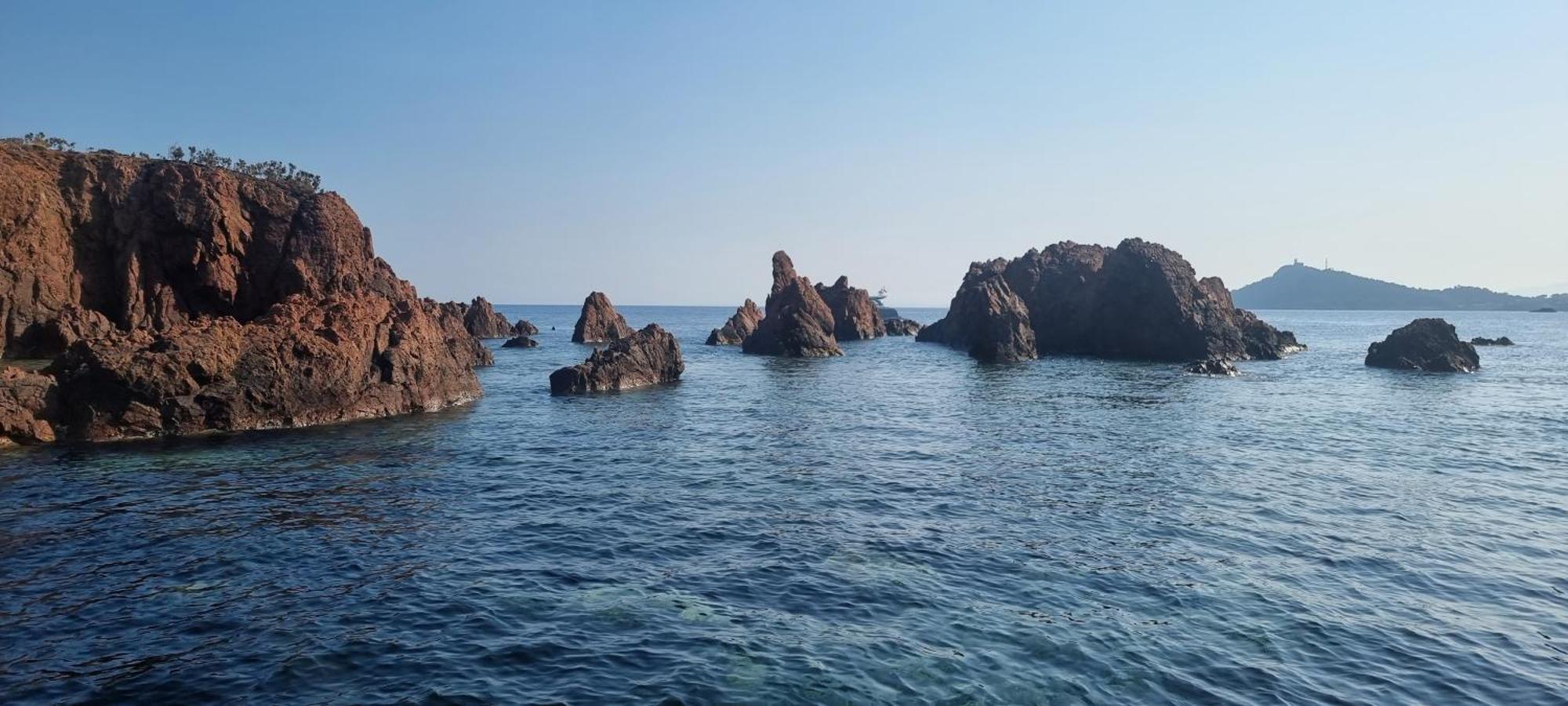 Agay Cap Esterel Le Hameau F2 Clim Plein Sud Dernier Etage Magnifique Vue Mer Saint-Raphaël Kültér fotó