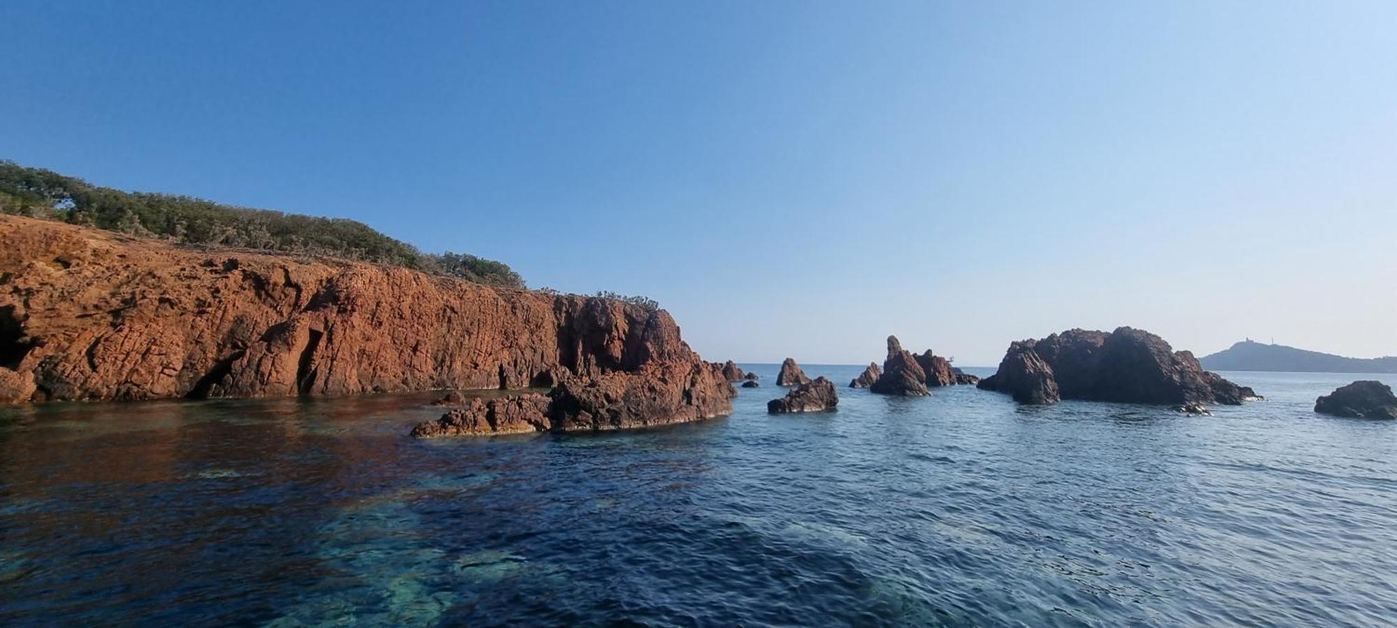 Agay Cap Esterel Le Hameau F2 Clim Plein Sud Dernier Etage Magnifique Vue Mer Saint-Raphaël Kültér fotó