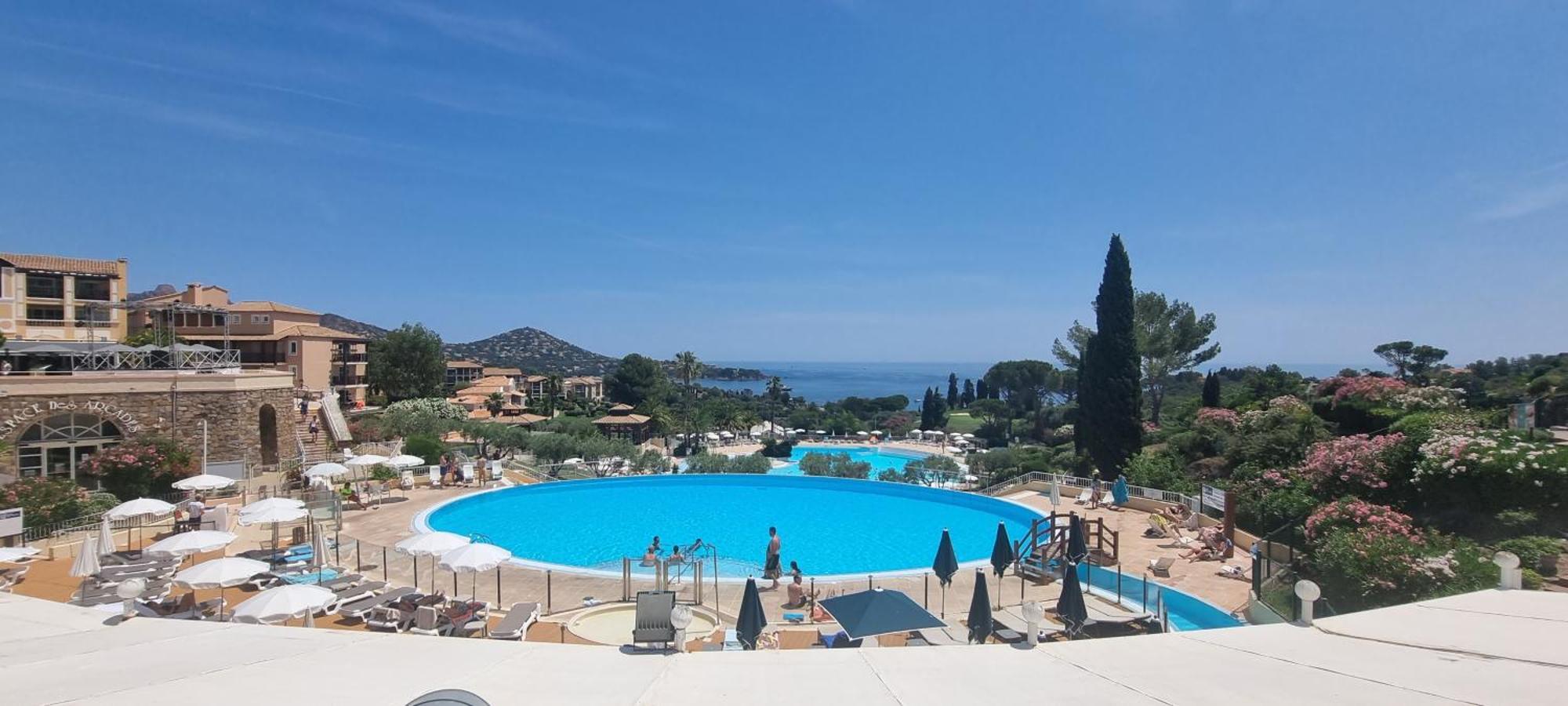 Agay Cap Esterel Le Hameau F2 Clim Plein Sud Dernier Etage Magnifique Vue Mer Saint-Raphaël Kültér fotó