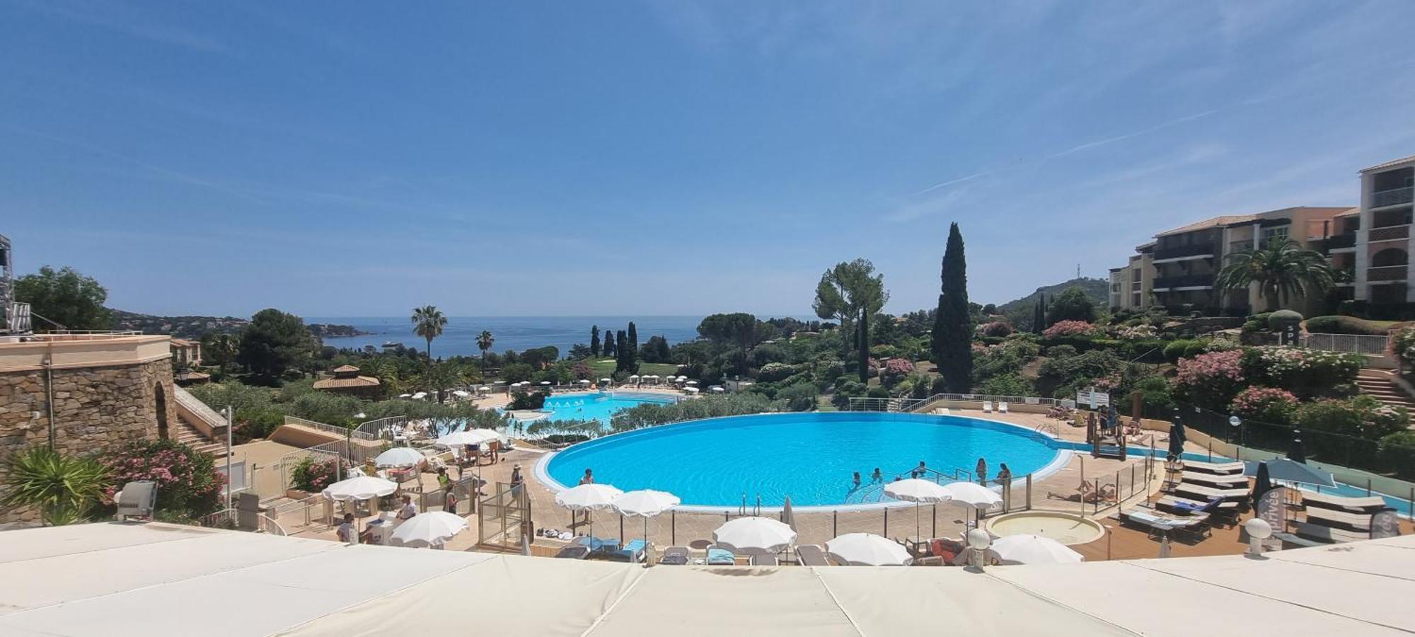 Agay Cap Esterel Le Hameau F2 Clim Plein Sud Dernier Etage Magnifique Vue Mer Saint-Raphaël Kültér fotó