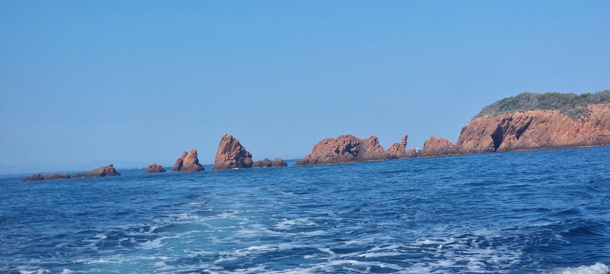Agay Cap Esterel Le Hameau F2 Clim Plein Sud Dernier Etage Magnifique Vue Mer Saint-Raphaël Kültér fotó