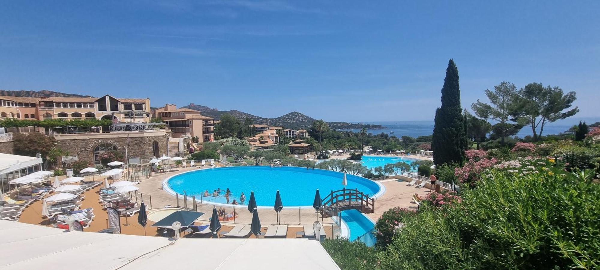 Agay Cap Esterel Le Hameau F2 Clim Plein Sud Dernier Etage Magnifique Vue Mer Saint-Raphaël Kültér fotó